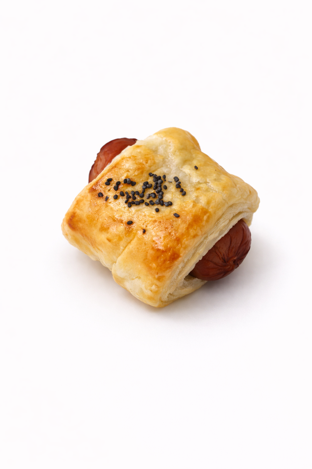 Feuilleté doré saucisse & fromage fondant — lot de 10