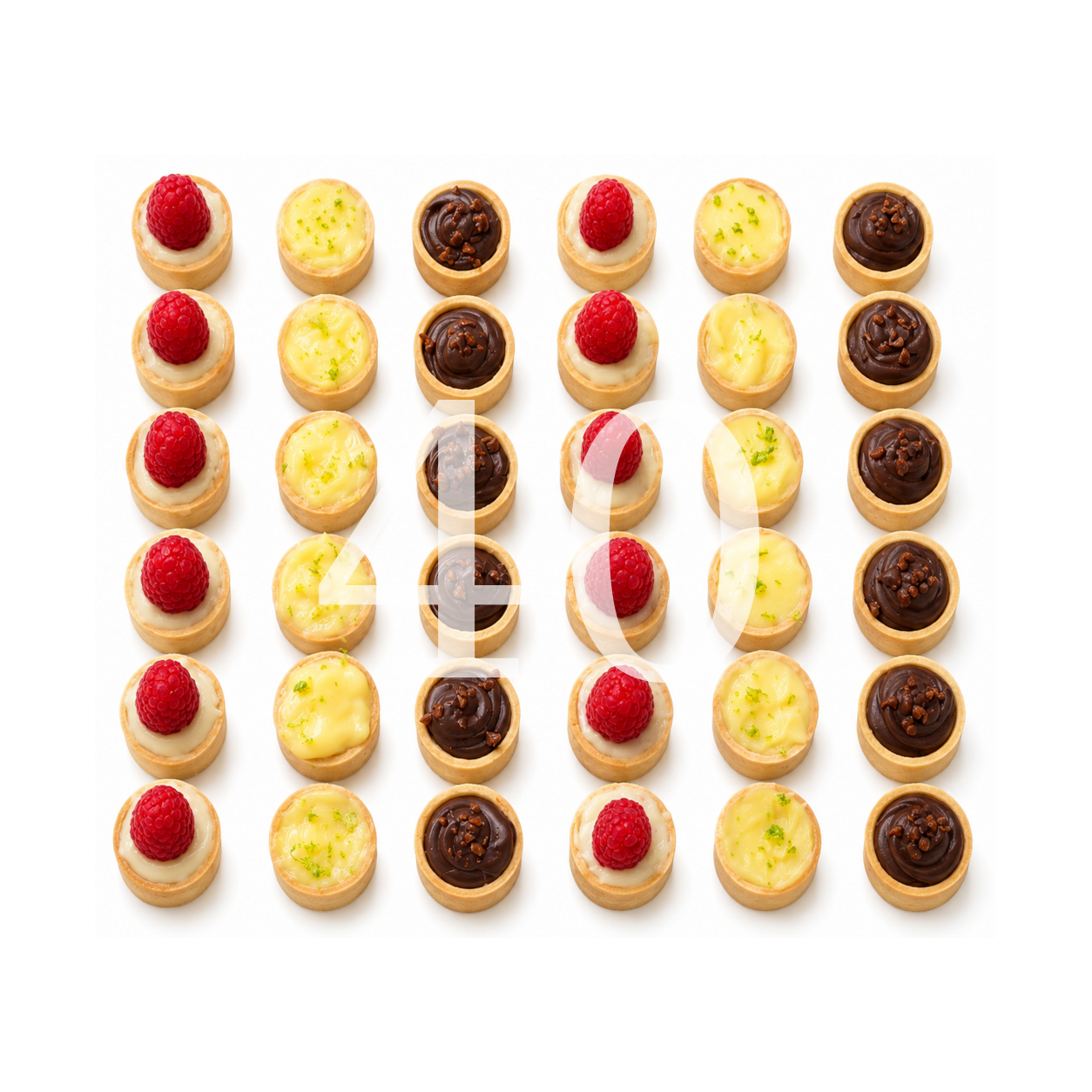 Formule sucrée Douceur – 40 pièces au choix