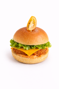 Mini burger de poulet grillé
