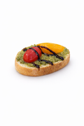 Tartine méditerranéenne au pesto & tomate